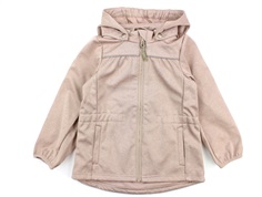 Wheat overgangsjakke/softshell jakke Gilda fawn melange